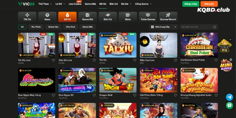 Cổng game đã có nhiều năm hoạt động mạnh mẽ tại thị trường quốc tế