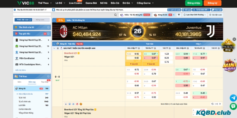 VIC88 có hàng loạt giải đấu đình đám cho nhiều môn thể thao khác nhau