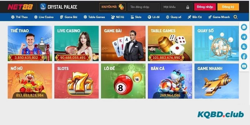 Thư viện trò chơi tại nhà cái đồ sộ